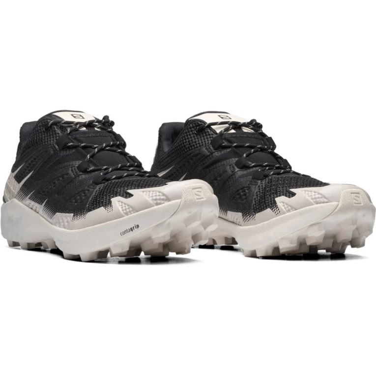 Black / White Salomon Cross Advanced Men's Sneakers | IE YA5963